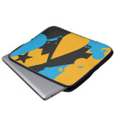 Eenvoudige en gedurfde tranen laptop sleeve (Voorkant onderkant)