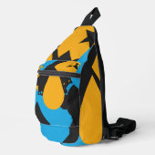 Eenvoudige en gedurfde tranen sling bag (Rechterhoek)