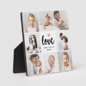 Eenvoudige en grafische fotocollage | Liefde met h Fotoplaat (Voorkant)