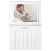 Eenvoudige en grafische fotocollage | Liefde met h Kalender (Jan 2026)