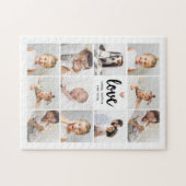 Eenvoudige en grafische fotocollage | Liefde met h Legpuzzel (Horizontaal)