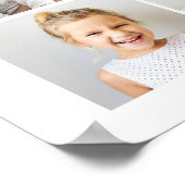 Eenvoudige en grafische fotocollage | Liefde met h Poster (Hoek)