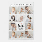 Eenvoudige en grafische fotocollage | Liefde met h Theedoek (Verticaal)