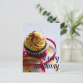 Eenvoudige en lieve verjaardagstraditie briefkaart (Staand voorkant)