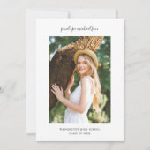 Eenvoudige en minimale fotograaf kaart (Voorkant)