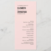 Eenvoudige en minimale Kaart van het Typografie We (Voorkant)