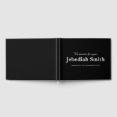 Eenvoudige en minimale sympathieën gastenboek (Volledig)