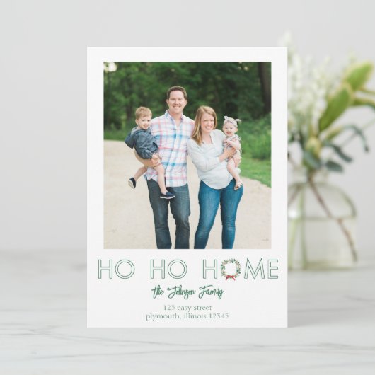 Eenvoudige en moderne aankondiging (Staand voorkant)