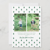 Eenvoudige en moderne aankondiging (Achterkant)