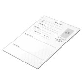 Eenvoudige en moderne boek Review Tear-Off Notitieblok (Schuin)