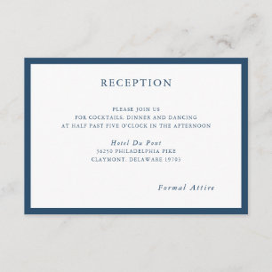 Eenvoudige en moderne marinesurft informatiekaartje