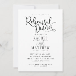 Eenvoudige en moderne repetitie voor weduwen kaart