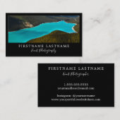 Eenvoudige en moderne Visitekaartjes voor fotograa (Voorkant / Achterkant)