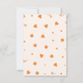 Eenvoudige en mooie Happy Thanksgiving-Kaart Bedankkaart (Achterkant)