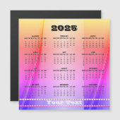 Eenvoudige en Schattigee Kalender 2025 Magnetische (Voorkant / Achterkant)