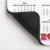 Eenvoudige en Schattigee Kalender 2025 Mousepad Muismat (Hoek)