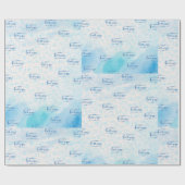 Eenvoudige en Schattigee Vaderdag Cadeaupapier (Vlak)