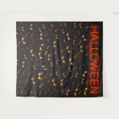 Eenvoudige enge ogen Halloween-feest fotobackdrop Wandkleed (Voorkant (horizontaal))
