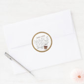 Eenvoudige Esdoornsiroop Label Sap Bucket & Kraft  (Envelop)