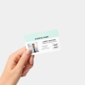 Eenvoudige Essential Medical Photo ID Badge (Handheld)