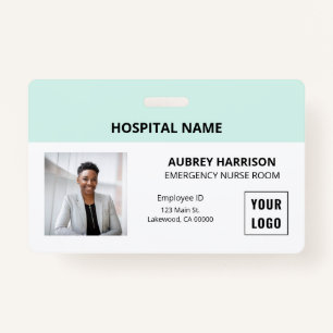 Eenvoudige Essential Medical Photo ID Badge