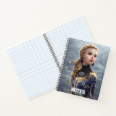 Eenvoudige etherische sfeer Art - Notitieboek (Binnen)