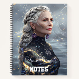 Eenvoudige etherische sfeer Art - Notitieboek