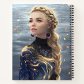 Eenvoudige etherische sfeer Art - Notitieboek (Achterkant)