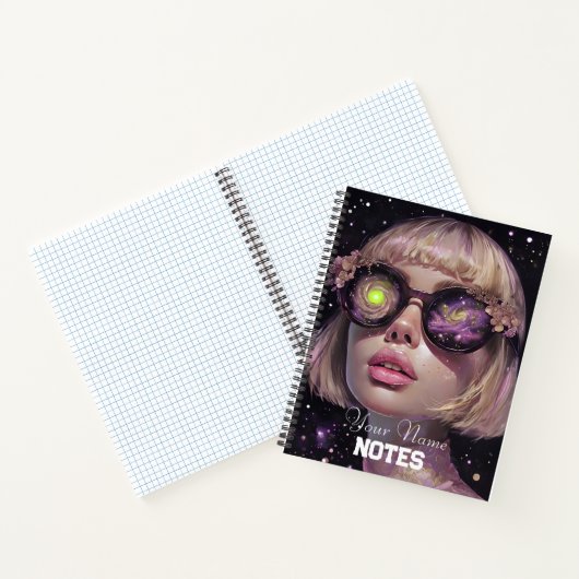 Eenvoudige etherische sfeer Art - Notitieboek (Binnen)