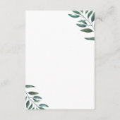 Eenvoudige Eucalyptus Bijlage Informatie (Achterkant)