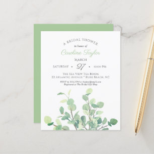Eenvoudige Eucalyptus Branches Greenery Vrijgezell