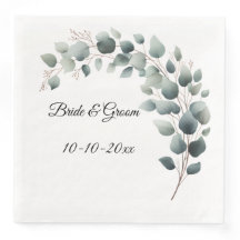 Eenvoudige Eucalyptus Bruiloft