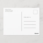 Eenvoudige eucalyptus Dank u Baby shower Briefkaart (Achterkant)