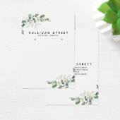 Eenvoudige Eucalyptus Earring Display Kaart (Bureau)