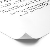 Eenvoudige Eucalyptus Greenery Gifts Wishing Well  Poster (Hoek)