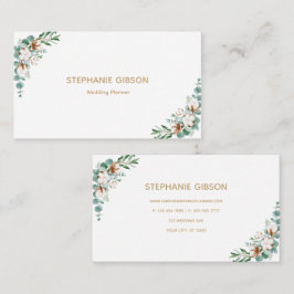 Eenvoudige Eucalyptus Greenery Visitekaartje