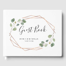 Eenvoudige eucalyptus groen | Roos Goud Geometrisc