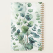 Eenvoudige Eucalyptus Huwelijksplanner Planner (Achterkant)