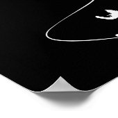Eenvoudige Evolutie Snowboard Poster (Hoek)