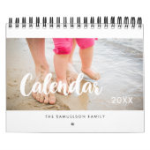 Eenvoudige familie kalender 2026 (Hoes)