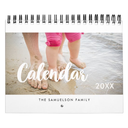 Eenvoudige familie kalender 2026 (Hoes)