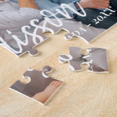 Eenvoudige familiefoto legpuzzel (Zijkant)