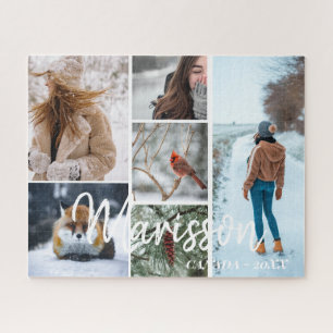 Eenvoudige familiefoto legpuzzel
