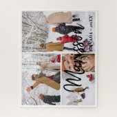 Eenvoudige familiefoto legpuzzel (Verticaal)