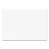 Eenvoudige Faux Deckled Edge Sjabloon tafel Kaart (Achterkant)