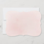 Eenvoudige faux sparkle gouden glitter dank u kaart (Achterkant)