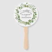 Eenvoudige feestdag handwaaier (Voorkant)