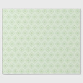 Eenvoudige feestdag in Trendy Snowflakes Cadeaupapier (Vlak)