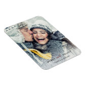 Eenvoudige feestdag voor Merry en Bright Foto Magneet (Rechterzijde)