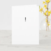Eenvoudige felicitatie kaart (Gele Bloem)
